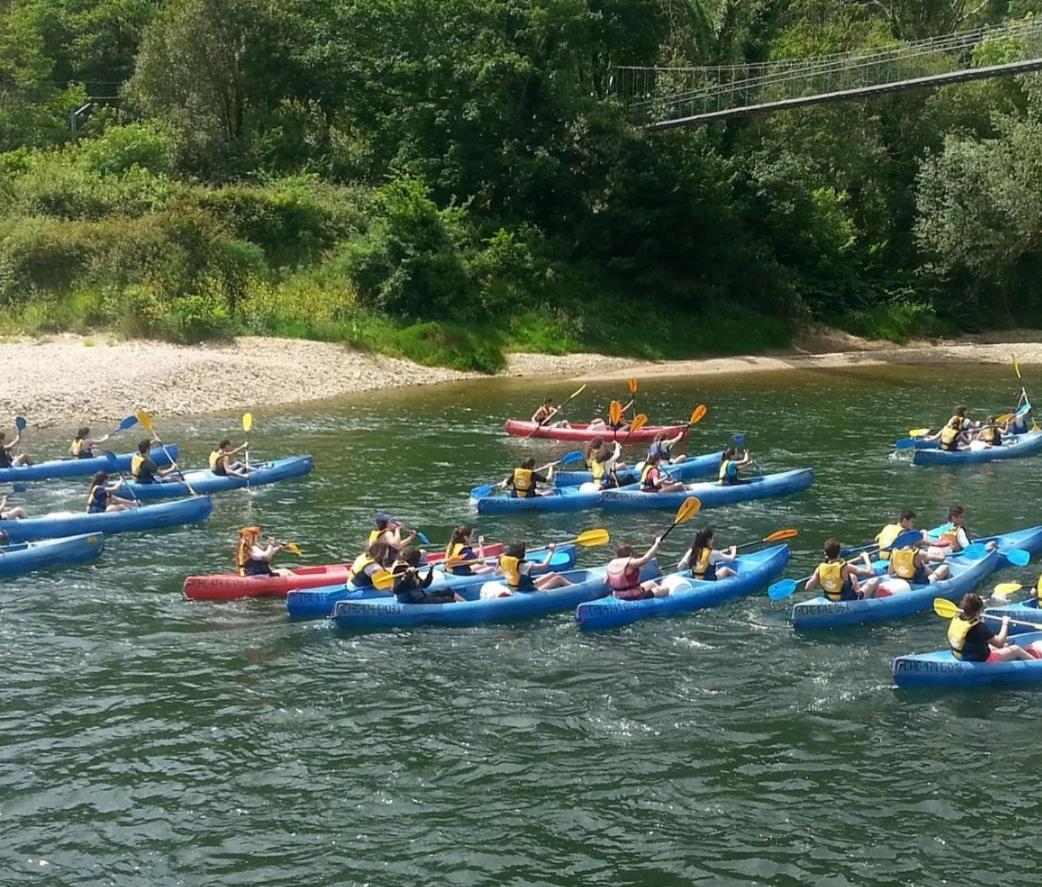 La Salmonera Cangas De Onis Cano Bagian luar foto